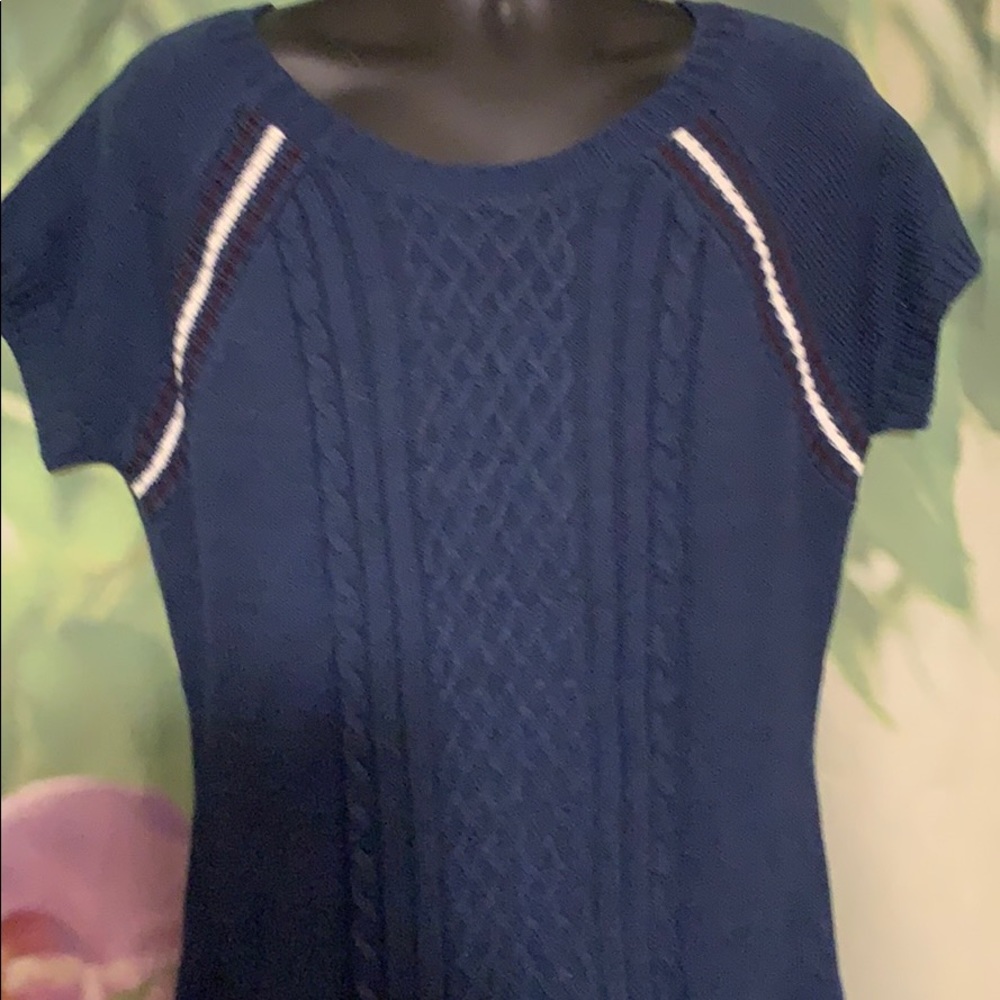 Navy Blue Sweater Dress
